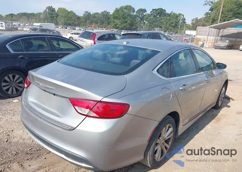 2015 Chrysler 200 Limited from USA, damaged, VIN 1C3CCCAB1FN725015